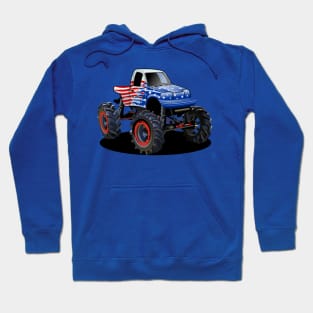 Cartoon monster truck Hoodie